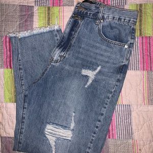 Kittenish high rise jeans